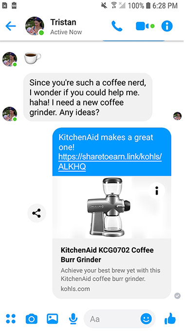 KitchenAid Coffee Grat Grinder recommendation