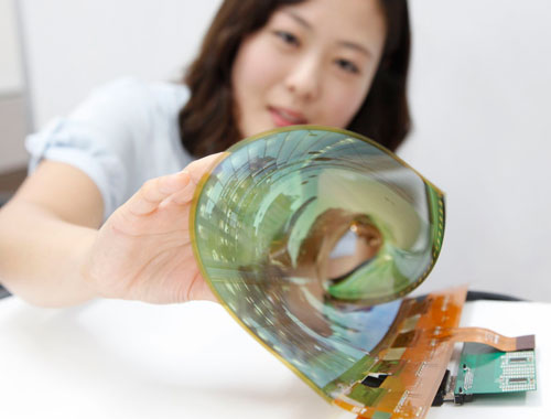 LG Flexible Rollable OLED