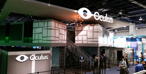 Oculus booth CES
