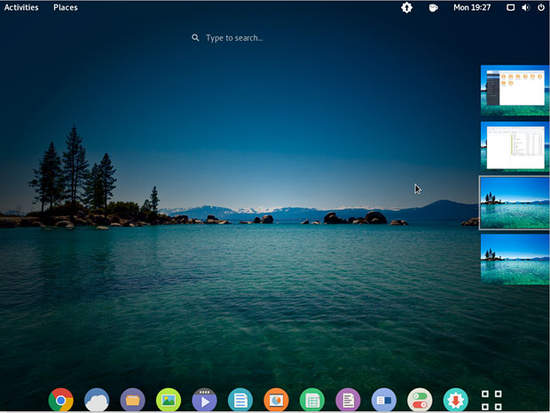Apricity OS GNOME desktop