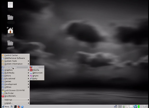 Absolute Linux desktop
