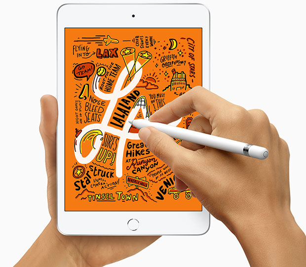 iPad Mini supports Apple Pencil