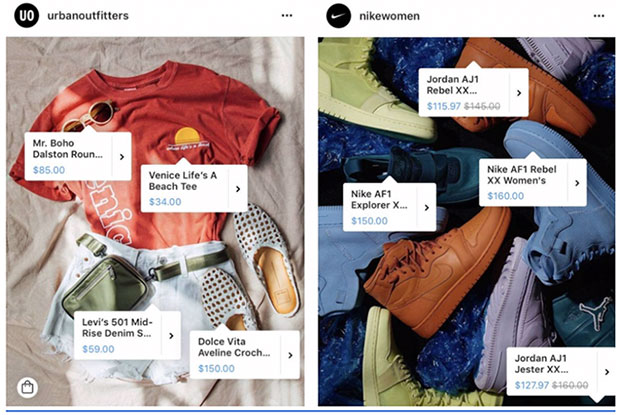 Urbanoutfitters, Nikewomen screenshots