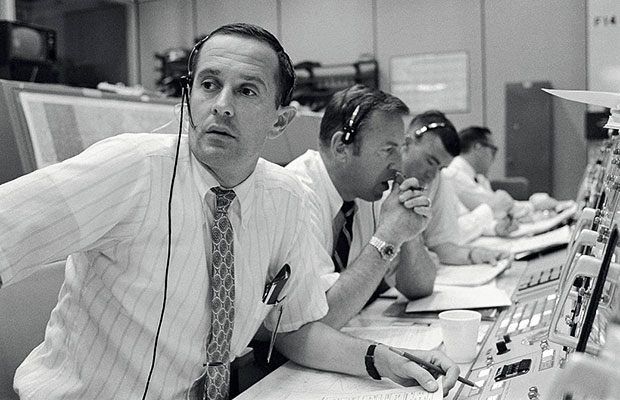 Spacecraft Communicators in Mission Control