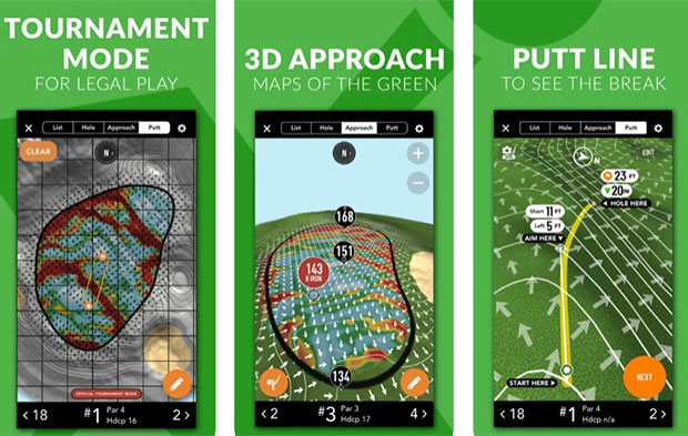 GolfLogix Golf GPS + Putt Line app