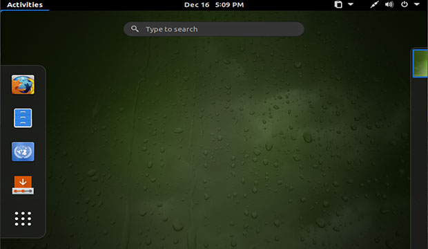 GeckoLinux GNOME desktop 