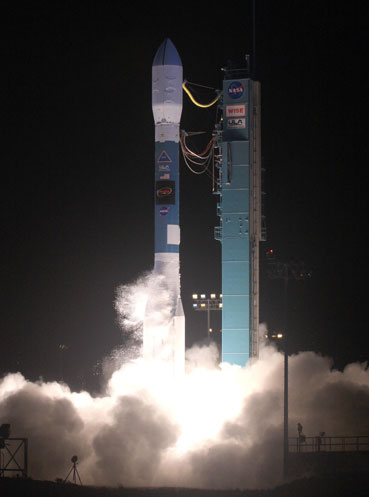 Delta II rocket lift off 