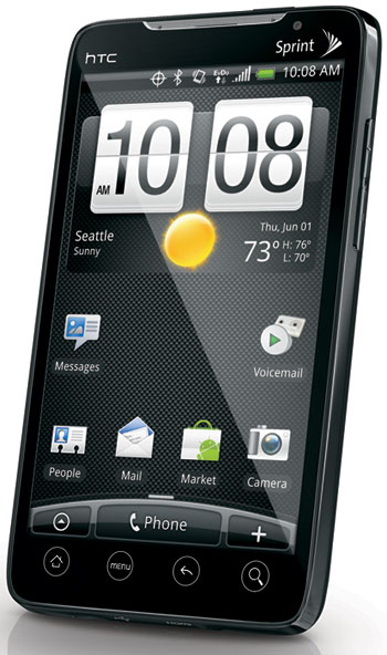 HTC EVO 4G phone from Sprint