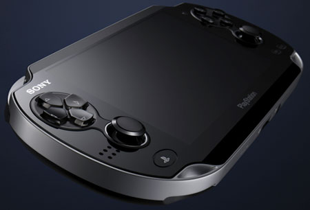 PSP2, front view