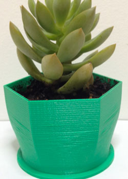 Small Hex Planter