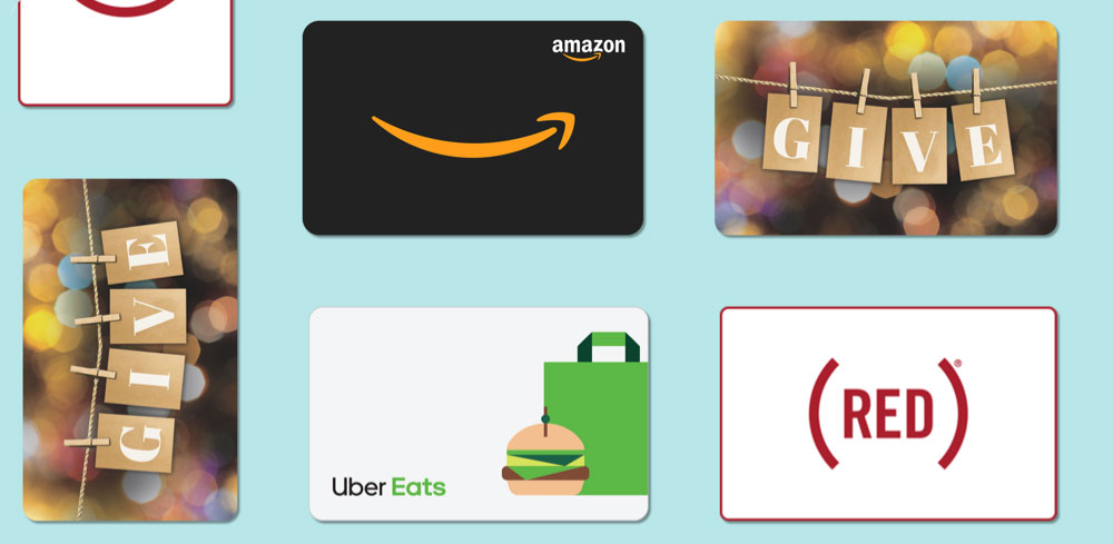 Sendoso offers e gift cards from Amazon Uber Eats and Apple