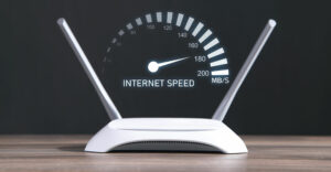 internet speed on a wifi router