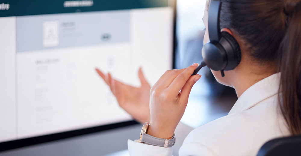 call center agent help desk